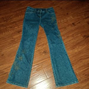 INC International Concept Vtg  Studded Bootcut Jea